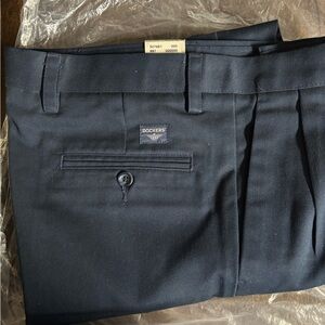 Dockers Navy Blue Pants with Individual Fit Waistband